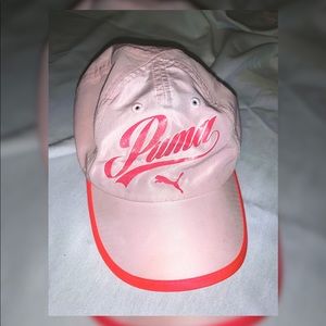 💖Baby pink and Hot pink Puma Hat